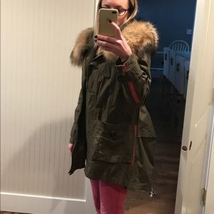 COPY - Military green parka great condition